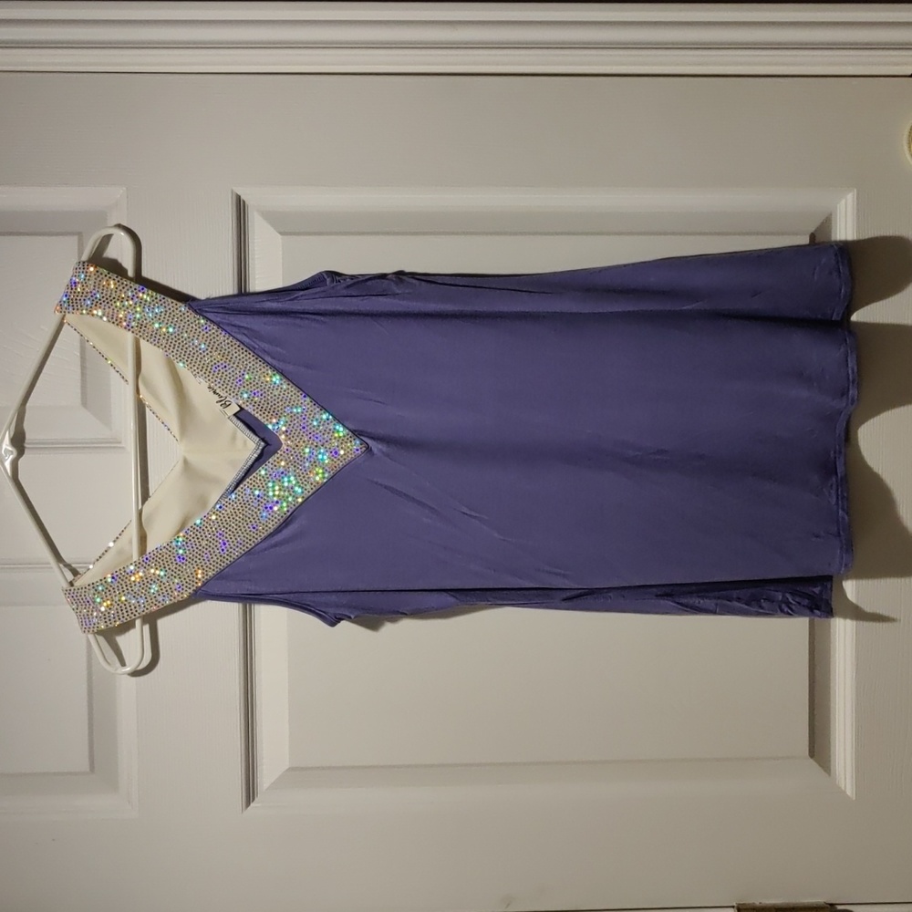 Dusty purple sequin tank by Blumin